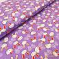 Mobile Preview: Baumwolle bedruckt Hello Kitty und Miffy - Lila
